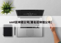 smt区块链公司[著名区块链公司]